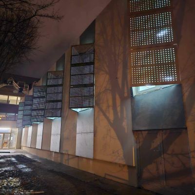 Szent István Egyetem Apáczai Kollégium - Swisspearl szálcement burkolat